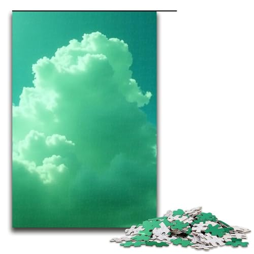 Puzzle für Erwachsene 1000 Teile Wolken-Puzzle Geburtstagsgeschenk für Teenager ab 14 Jahren 1000 Teile (75 x 50 cm) von ouynngjing