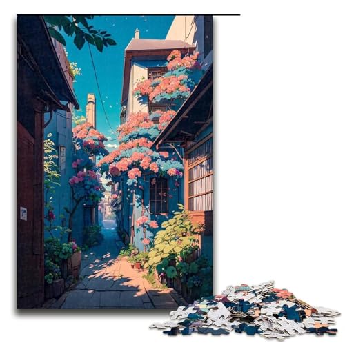 Puzzle für Erwachsene 1000 Teile japanischer Stil Heimdekoration Puzzle Spielzeug Geschenk für die ganze Familie 1000 Teile (75 x 50 cm) von ouynngjing