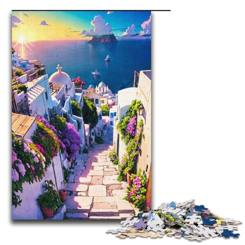 Puzzle für Erwachsene 1000 Teile japanischer Stil lustiges Spielzeug 1000 Teile (38 x 26 cm) von ouynngjing