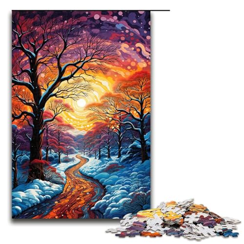 Puzzle für Erwachsene 1000 Teile wunderschöne Fantasielandschaft Puzzlespiele Spielzeug Geschenk geeignet als Schreibtischdekoration 1000 Teile (75 x 50 cm) von ouynngjing