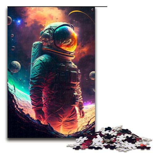 Puzzle für Erwachsene Astronaut12, 1000-teiliges Holzpuzzle für Kinder ab 12 Jahren, Lernspielzeug, 1000 Teile Puzzle für Erwachsene Astronaut12, 1000-teiliges Holzpuzzle für Kinder ab 12 Jahren, Lernspielzeug, 1000 Teile von ouynngjing