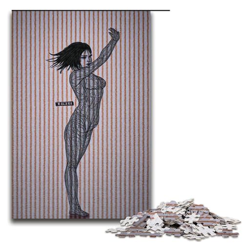 Puzzle für Erwachsene Aurora Dance 1000-teiliges Holzpuzzle für Kinder ab 12 Jahren Heimdekoration 1000 Teile (38 x 26 cm) von ouynngjing