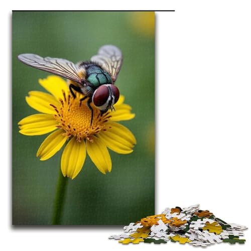 Puzzle für Erwachsene Blumen-Wertschätzung 1000-teiliges Holzpuzzle für Kinder ab 12 Jahren Lernspielzeug 1000 Teile (75 x 50 cm) von ouynngjing