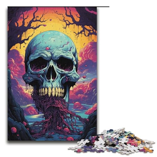 Puzzle für Erwachsene Bunte Fantasy-Monster 1000 Teile tolles Geschenk geeignet für Teenager ab 14 Jahren 1000 Teile (38 x 26 cm) von ouynngjing