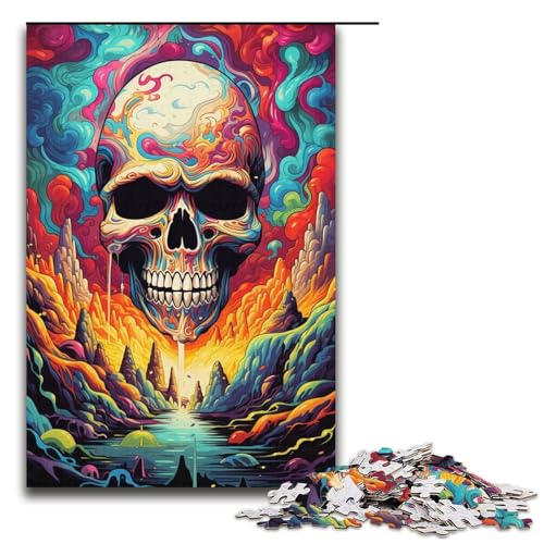 Puzzle für Erwachsene Bunte Fantasy-Monster 1000 Teile tolles Geschenk geeignet für Teenager ab 14 Jahren 1000 Teile (38 x 26 cm) von ouynngjing