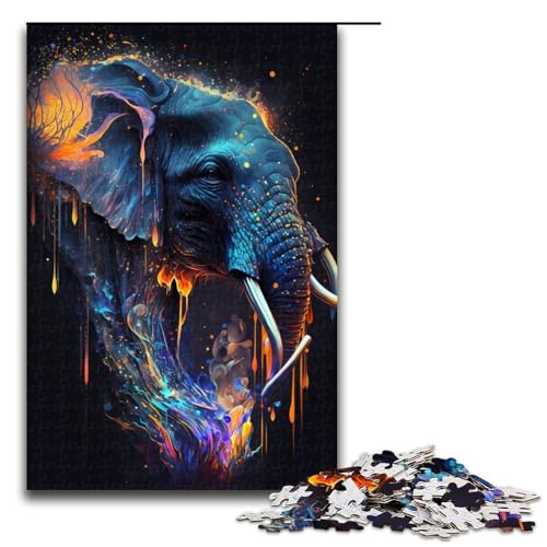 Puzzle für Erwachsene Elephant315456 1000-teiliges Holzpuzzle für Kinder ab 12 Jahren, Heimdekoration, 1000 PCS Puzzle für Erwachsene Elephant315456 1000-teiliges Holzpuzzle für Kinder ab 12 Jahren, Heimdekoration, 1000 PCS von ouynngjing
