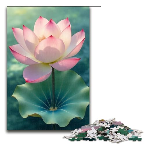 Puzzle für Erwachsene Lotuswind 1000 Teile Holzpuzzle für Kinder ab 12 Jahren Heimdekoration 1000 Teile (75 x 50 cm) von ouynngjing