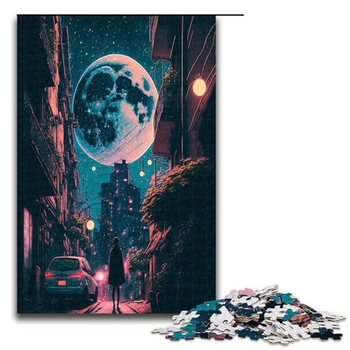 Puzzle für Erwachsene Magisches Universum 1000 Teile Holzpuzzle für Erwachsene und Kinder ab 12 Jahren Lernspielzeug 1000 Teile (75 x 50 cm) von ouynngjing