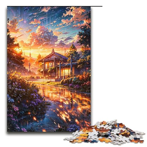 Puzzle für Erwachsene Mysterious Universe 1000teiliges Holzpuzzle für Familienspiele 1000 Teile (75 x 50 cm) von ouynngjing