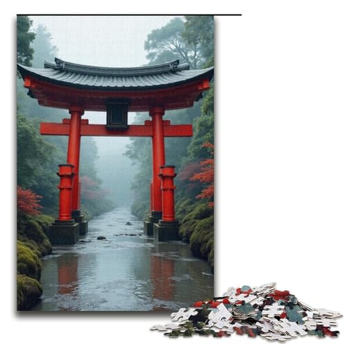 Puzzle für Erwachsene Nantianmen 1000 Teile Holzpuzzle für Erwachsene und Kinder ab 12 Jahren 1000 Teile (38 x 26 cm) von ouynngjing