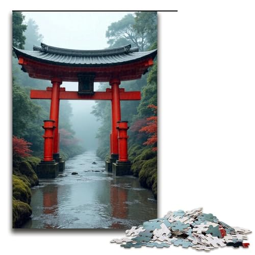 Puzzle für Erwachsene Nantianmen 1000-teiliges Holzpuzzle für Familienspiele 1000 Teile (75 x 50 cm) von ouynngjing