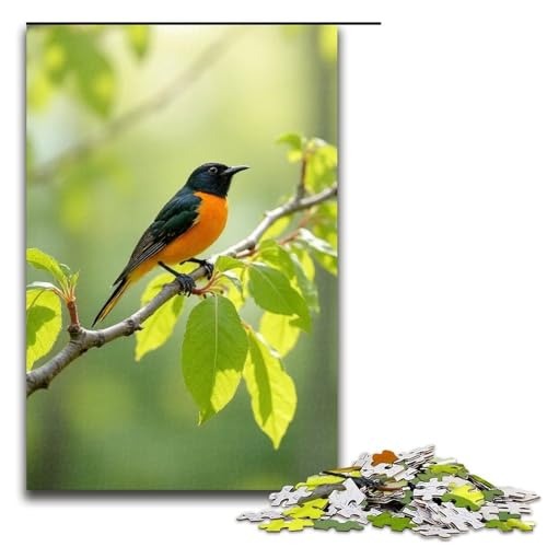 Puzzle für Erwachsene Spring Oriole 1000 Teile Holzpuzzle für Kinder ab 12 Jahren anspruchsvolles Spiel 1000 Teile (75 x 50 cm) von ouynngjing
