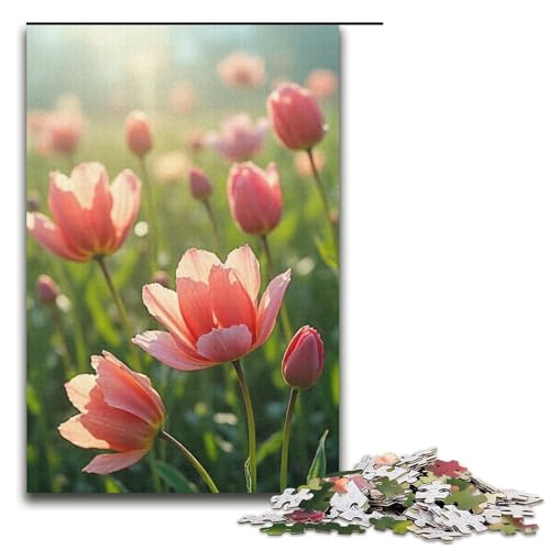 Puzzle für Erwachsene Spring is in The Air 1000 Teile Holzpuzzle für Kinder ab 12 Jahren anspruchsvolles Spiel 1000 Teile (38 x 26 cm) von ouynngjing