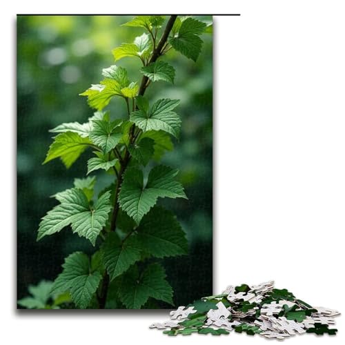 Puzzle für Erwachsene Weinreben 1000-teiliges Holzpuzzle für Familienspiele 1000 Teile (75 x 50 cm) von ouynngjing
