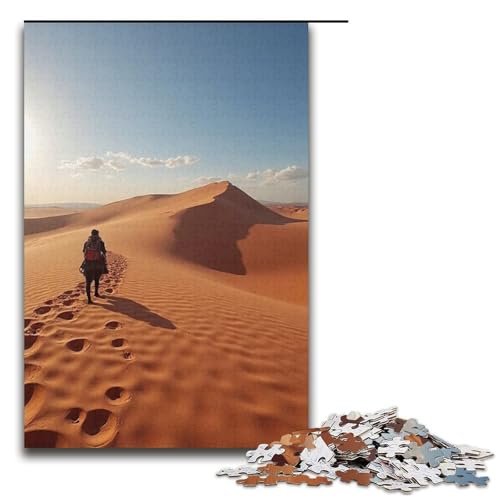 Puzzle für Erwachsene Wüste () 1000 Teile tolles Geschenk geeignet für Jugendliche ab 14 Jahren 1000 Teile (38 x 26 cm) von ouynngjing