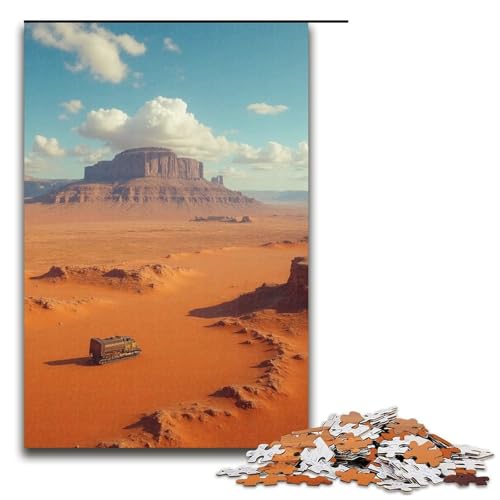 Puzzle für Erwachsene Wüste () 1000 Teile tolles Geschenk geeignet für Jugendliche ab 14 Jahren 1000 Teile (75 x 50 cm) von ouynngjing