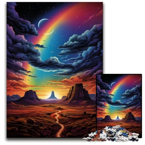 Puzzle mit 1000 Teilen für Erwachsene „It's The Edge of The Namib Desert Holzpuzzle für Erwachsene anspruchsvolles Denkspiel entspannendes Spielzeug für Teenager 1000 Teile (75 x 50 cm) von ouynngjing