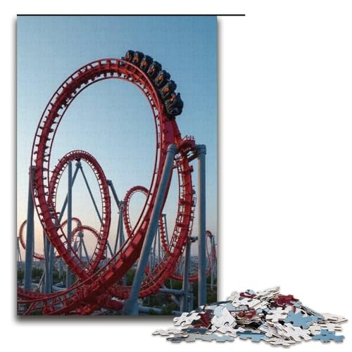 Puzzles 1000 Teile für Erwachsene Puzzles für Erwachsene 1000 Teile Puzzle Lernspiele-Achterbahn Puzzles 1000 Teile für Erwachsene Puzzles für Erwachsene 1000 Teile Puzzle Lernspiele-Achterbahn von ouynngjing