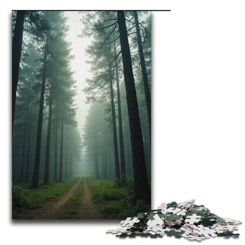 Puzzles 1000 Teile für Erwachsene Puzzles für Erwachsene 1000-teiliges Puzzle Lernspiele - Bäume Stehen hoch von ouynngjing