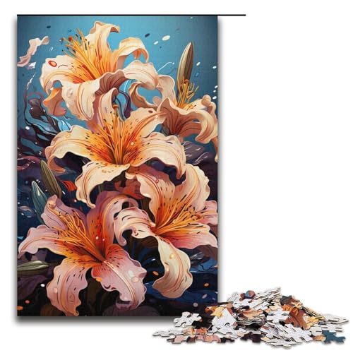 Puzzles 1000 Teile für Erwachsene Puzzles für Erwachsene 1000-teiliges Puzzle Lernspiele - Bunte psychedelische Blumen Puzzles 1000 Teile für Erwachsene Puzzles für Erwachsene 1000-teiliges Puzzle Lernspiele - Bunte psychedelische Blumen von ouynngjing