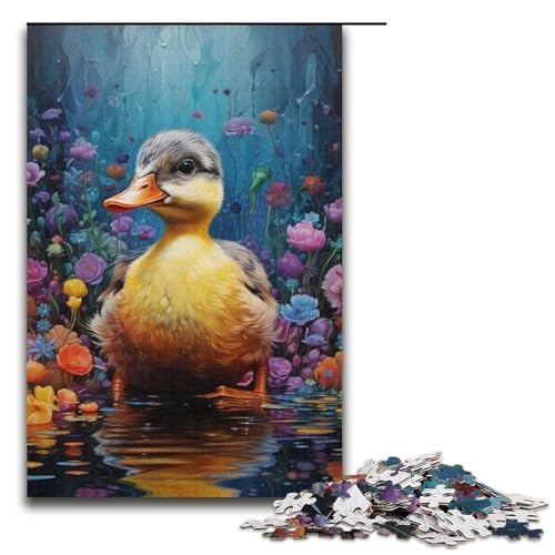 Puzzles 1000 Teile für Erwachsene Puzzles für Erwachsene 1000-teiliges Puzzle Lernspiele - Buntes psychedelisches Ententier Puzzles 1000 Teile für Erwachsene Puzzles für Erwachsene 1000-teiliges Puzzle Lernspiele - Buntes psychedelisches Ententier von ouynngjing