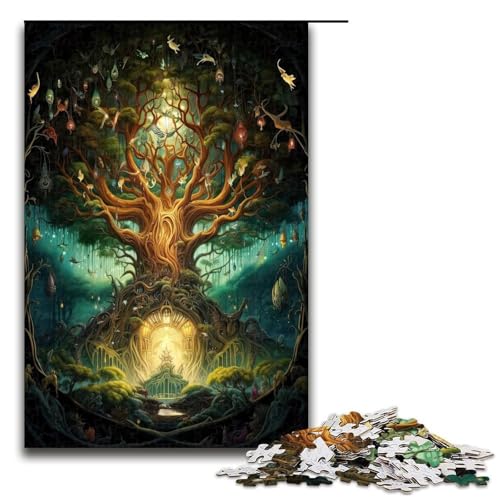 Puzzles 1000 Teile für Erwachsene Puzzles für Erwachsene 1000 teiliges Puzzle Lernspiele Magischer Baum Puzzles 1000 Teile für Erwachsene Puzzles für Erwachsene 1000 teiliges Puzzle Lernspiele Magischer Baum von ouynngjing