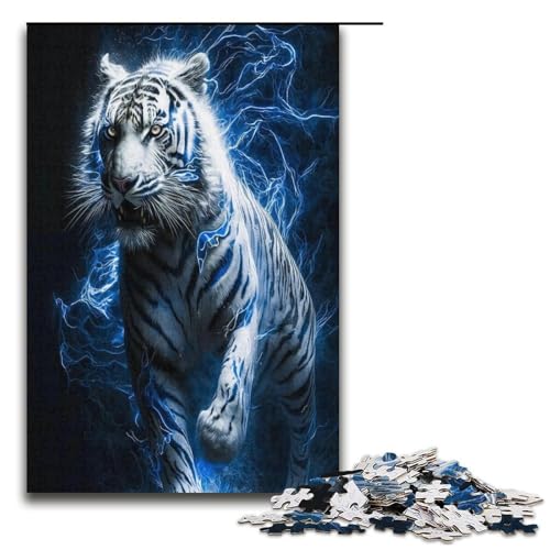 Puzzles 1000 Teile für Erwachsene Puzzles für Erwachsene 1000 teiliges Puzzle Lernspiele Storm Tigers von ouynngjing