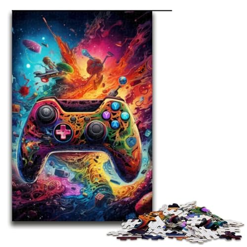 Puzzles für Erwachsene, 1000 Teile, Gamecontroller-Puzzle, Lernspiele für Zuhause, DIY-Spielzeug, tolles Geschenk für Spiele, 1000 Teile Puzzles für Erwachsene, 1000 Teile, Gamecontroller-Puzzle, Lernspiele für Zuhause, DIY-Spielzeug, tolles Geschenk für Spiele, 1000 Teile von ouynngjing