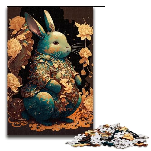 Puzzles für Erwachsene, 1000 Teile, Kaninchen-Puzzle, Lernspiele für Zuhause, DIY-Spielzeug, tolles Geschenk für Spiele, 1000 Teile von ouynngjing