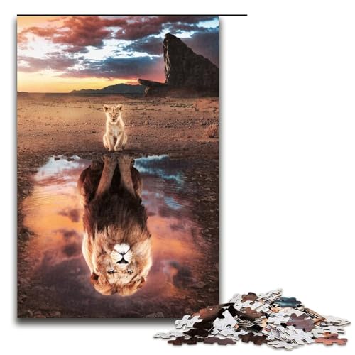 Puzzles für Erwachsene, 1000 Teile, Löwen-Puzzle, Lernspiele für Zuhause, DIY-Spielzeug, tolles Geschenk für Spiele, 1000 Teile Puzzles für Erwachsene, 1000 Teile, Löwen-Puzzle, Lernspiele für Zuhause, DIY-Spielzeug, tolles Geschenk für Spiele, 1000 Teile von ouynngjing