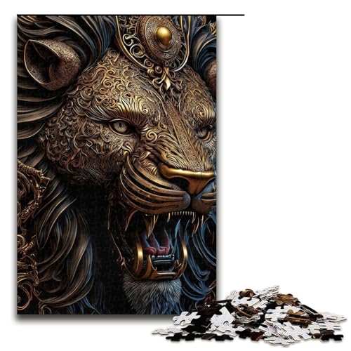 Puzzles für Erwachsene, 1000 Teile, Löwen-Puzzle, Lernspiele für Zuhause, DIY-Spielzeug, tolles Geschenk für Spiele, 1000 Teile Puzzles für Erwachsene, 1000 Teile, Löwen-Puzzle, Lernspiele für Zuhause, DIY-Spielzeug, tolles Geschenk für Spiele, 1000 Teile von ouynngjing