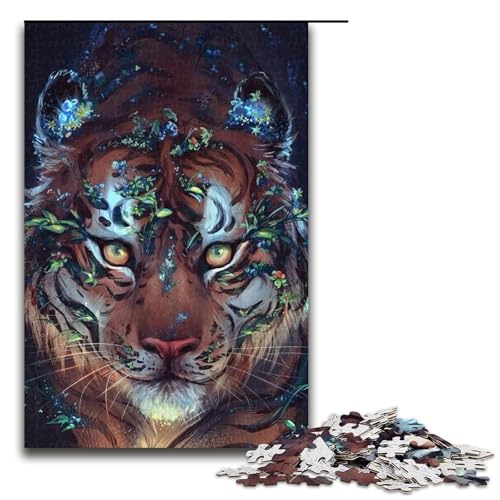 Puzzles für Erwachsene, 1000 Teile, Tiger-Puzzle, Lernspiele für Zuhause, DIY-Spielzeug, tolles Geschenk für Spiele, 1000 Teile Puzzles für Erwachsene, 1000 Teile, Tiger-Puzzle, Lernspiele für Zuhause, DIY-Spielzeug, tolles Geschenk für Spiele, 1000 Teile von ouynngjing