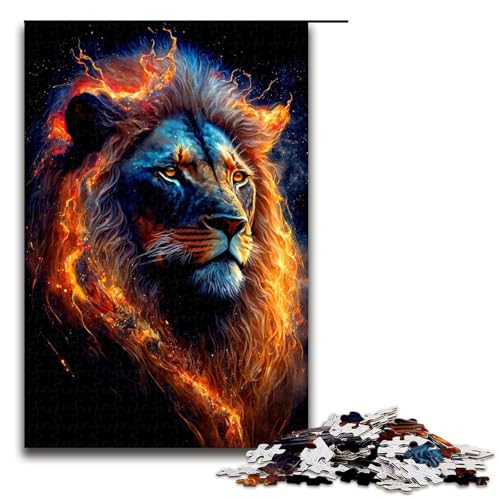 für Erwachsene 1000-teiliges Löwen-Puzzle, 29 Puzzles für Erwachsene, Holzpuzzle, schwierig und herausfordernd, 1000 Teile für Erwachsene 1000-teiliges Löwen-Puzzle, 29 Puzzles für Erwachsene, Holzpuzzle, schwierig und herausfordernd, 1000 Teile von ouynngjing