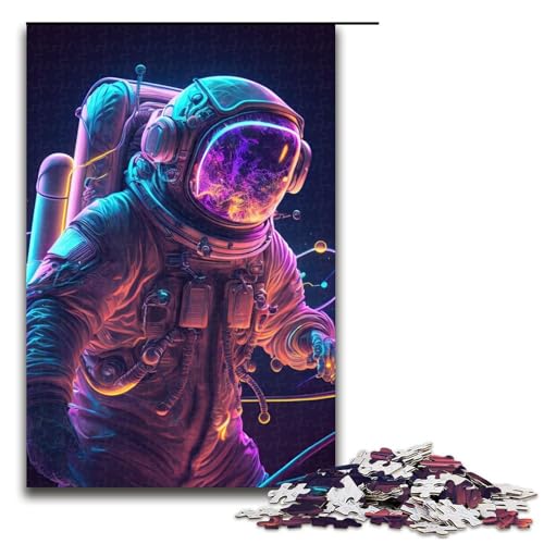 für Erwachsene 1000-teiliges Neon-Astronaut7-Puzzle für Erwachsene, Holzpuzzle, schwierig und herausfordernd, 1000 Teile für Erwachsene 1000-teiliges Neon-Astronaut7-Puzzle für Erwachsene, Holzpuzzle, schwierig und herausfordernd, 1000 Teile von ouynngjing