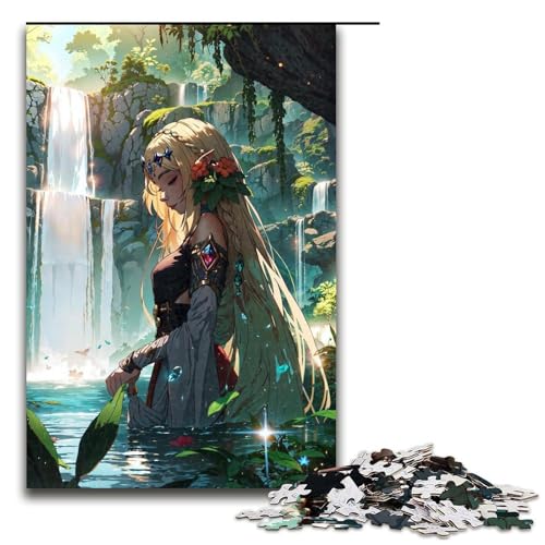für Erwachsene Puzzle Die Prinzessin 1000-teiliges Holzpuzzle für Erwachsene und Kinder ab 12 Jahren 1000 PCS von ouynngjing