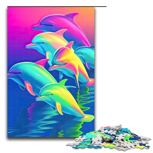 für Erwachsene Puzzle Dolphin Dreams 1000-teiliges Holzpuzzle für Erwachsene und Kinder ab 12 Jahren 1000 PCS für Erwachsene Puzzle Dolphin Dreams 1000-teiliges Holzpuzzle für Erwachsene und Kinder ab 12 Jahren 1000 PCS von ouynngjing