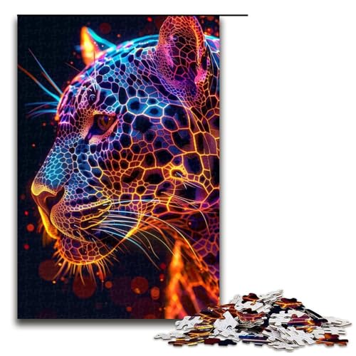 für Erwachsene Puzzle Leopard 1000 Teile Holzpuzzle für Erwachsene und Kinder ab 12 Jahren 1000 PCS für Erwachsene Puzzle Leopard 1000 Teile Holzpuzzle für Erwachsene und Kinder ab 12 Jahren 1000 PCS von ouynngjing