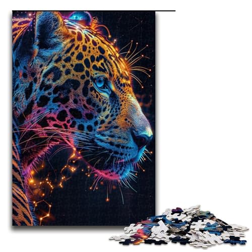 für Erwachsene Puzzle Leopard 1000 Teile Holzpuzzle für Erwachsene und Kinder ab 12 Jahren 1000 PCS für Erwachsene Puzzle Leopard 1000 Teile Holzpuzzle für Erwachsene und Kinder ab 12 Jahren 1000 PCS von ouynngjing