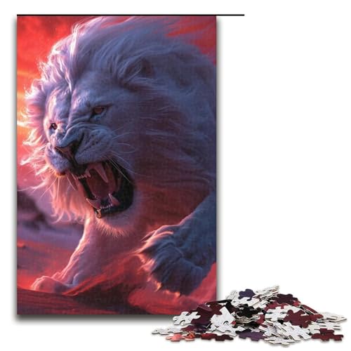 für Erwachsene Puzzle Löwe 1000 Teile Holzpuzzle für Erwachsene und Kinder ab 12 Jahren 1000 PCS für Erwachsene Puzzle Löwe 1000 Teile Holzpuzzle für Erwachsene und Kinder ab 12 Jahren 1000 PCS von ouynngjing