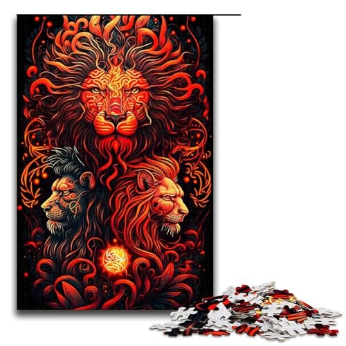 für Erwachsene Puzzle Tier 1000 Teile Holzpuzzle für Erwachsene und Kinder ab 12 Jahren 1000 PCS für Erwachsene Puzzle Tier 1000 Teile Holzpuzzle für Erwachsene und Kinder ab 12 Jahren 1000 PCS von ouynngjing