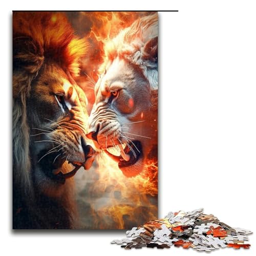 für Erwachsene Puzzle Tiger 1000 Teile Holzpuzzle für Erwachsene und Kinder ab 12 Jahren 1000 PCS für Erwachsene Puzzle Tiger 1000 Teile Holzpuzzle für Erwachsene und Kinder ab 12 Jahren 1000 PCS von ouynngjing