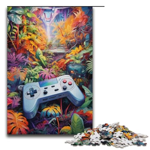 für Erwachsene PuzzleGamecontroller 1000teiliges Holzpuzzle für Erwachsene und Kinder ab 12 Jahren 1000 Teile (38 x 26 cm) von ouynngjing