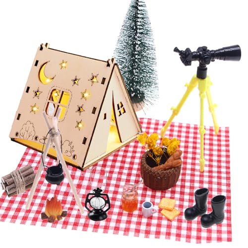 Wichtel Zubehör Weihnachten LED Puppenhaus Zubehör holzhaus Wichtel Set Wichtelzubehör Lagerfeuer Wichtelschuhe Miniatur Zubehör Weihnachten Deko Outdoor Wichtel Zubehör Weihnachten LED Puppenhaus Zubehör holzhaus Wichtel Set Wichtelzubehör Lagerfeuer Wichtelschuhe Miniatur Zubehör Weihnachten Deko Outdoor von owlfun
