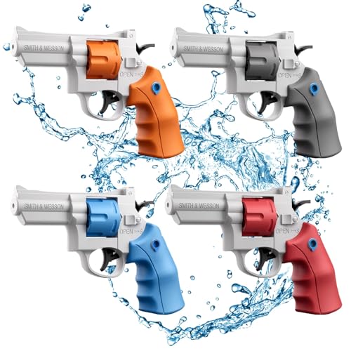 4 Stück Wasserpistole Kinder, 200CC Kapazität Links Rad Spielzeug, Große Reichweite Squirts bis zu 16-25ft im Freien Sommer Pool Party Spielzeug Wasserpistole Kinder Erwachsene 4 Stück Wasserpistole Kinder, 200CC Kapazität Links Rad Spielzeug, Große Reichweite Squirts bis zu 16-25ft im Freien Sommer Pool Party Spielzeug Wasserpistole Kinder Erwachsene von oyeftp