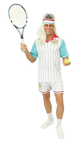 P' CLOWN - 23752 - Tennisspieler-Kostüm - Erwachsene - S/M P' CLOWN - 23752 - Tennisspieler-Kostüm - Erwachsene - S/M von p'tit clown