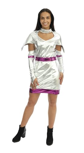 P' CLOWN - 23857 - Futuristisches Kostüm - Silber - Erwachsene Damen - L/XL P' CLOWN - 23857 - Futuristisches Kostüm - Silber - Erwachsene Damen - L/XL von p'tit clown