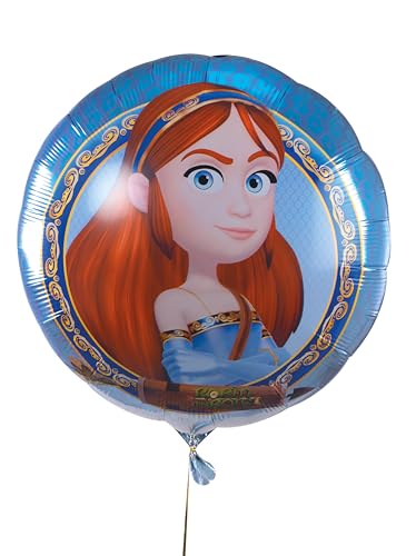P' Clown Robin Hood Deko-Zubehör – offizielles Lizenzprodukt – für Dekoration für Kindergeburtstag, Karneval, Kostümpartys (Folienballon – Marianne – Ø 40 cm) von p'tit clown