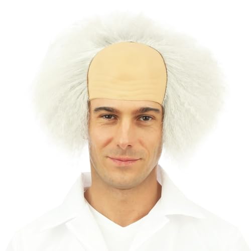 P'TIT CLOWN - 24005 - Mad Scientist Perücke - Grau von p'tit clown