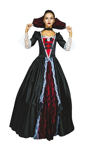 P'TIT CLOWN - Vampiress-Kostüm – Erwachsene – Halloween Kostüm Damen – perfekt für Kostümpartys (S-M) von p'tit clown