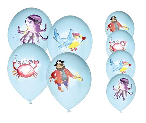 P'tit Clown re22466 – Set mit 8 Luftballons, Geburtstag, Piraten P'tit Clown re22466 – Set mit 8 Luftballons, Geburtstag, Piraten von p'tit clown